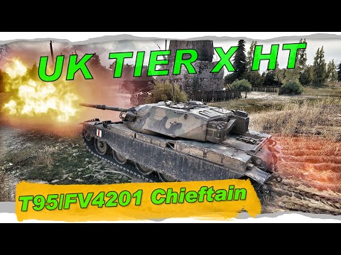 T95/FV4201 Chieftain UK Tier X HT | World of Tanks Replays | 10K damage 7 kills