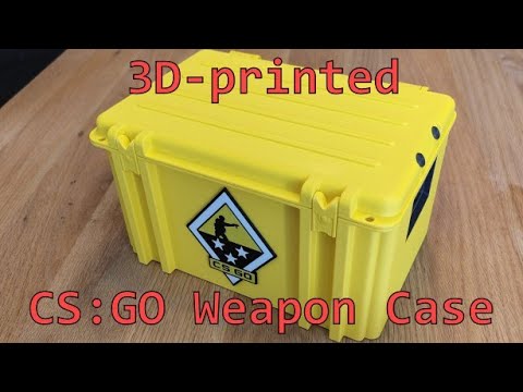 STL file CS:GO Weapon Case - Gift box 🔫・3D printing template to  download・Cults