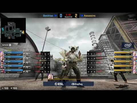 CS:GO Besiktas Vs Assasins [Cache/Map1]