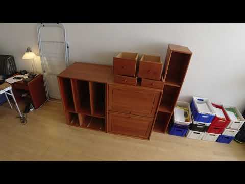 MongoTV_6236 - Kigger På Flyttekasser i Forstue Stået 7 År - Del 91 - Smider Klunset Reolsystem UD