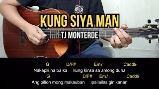 Kung Siya Man - Tj Monterde | Guitar Tutorial