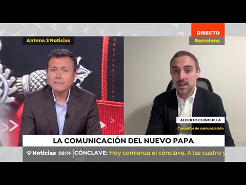 Entrevista a Alberto Chinchilla en Antena 3 durante el cónclave 2025 para elegir al nuevo Papa
