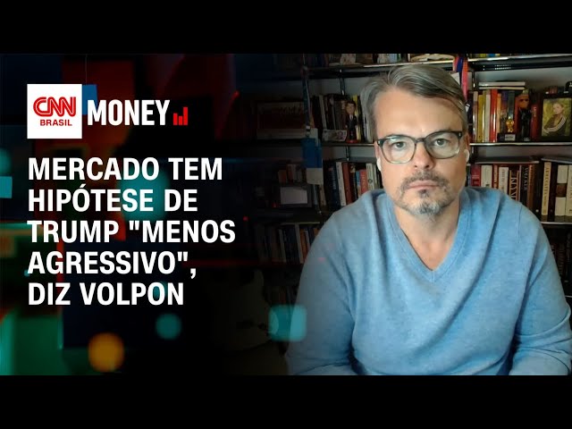 Mercado tem hipótese de Trump "menos agressivo", diz Volpon | Money News