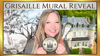 How to Paint a GRISAILLE MURAL | 18th Century CHATEAU Style, DIY Guide & Where to Buy 🏰 ❤️