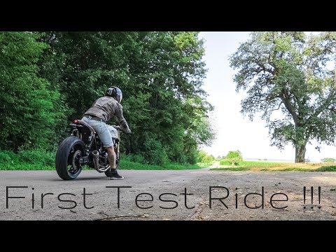 CB900 Cafe Racer first test ride + Big problem... :-(