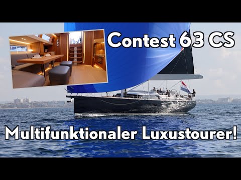 Contest 63 CS: Multifunctional luxury tourer for long journeys