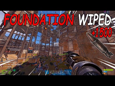RUST | HOW we FOUNDATION WIPED the BIGGEST CLAN on the SERVER