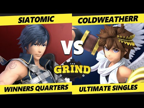 The Grind 198 Winners Quarters - Siatomic (Chrom) Vs. Coldweatherr (Pit) Smash Ultimate - SSBU
