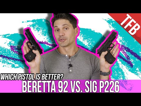 Sig P226 vs. Beretta 92: Which is the King of Metal 9mms?
