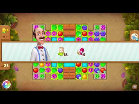Gardenscapes level 467