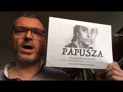 "I look here, I look there" ("Dikchaw daj, dikchaw doj") by Papusza (Bronisława Wajs)