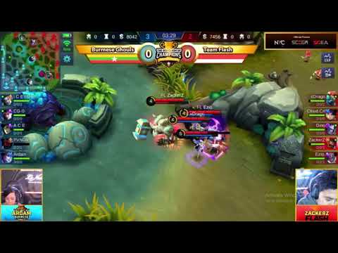 Team flash Vs Burmese ghouls    Ardam pick selena  zackerz mino.   AMAZING MATCH