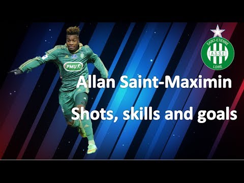 Allan Saint-Maximin shots, skills and goals