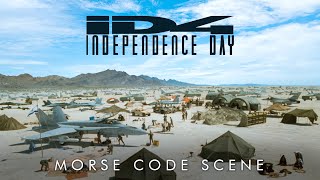 Independence Day (1996) - Morse Code Scene
