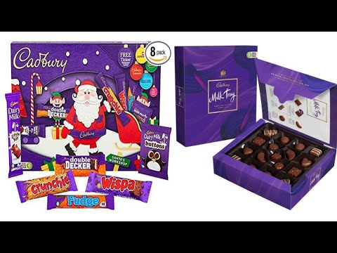 Cadbury Selection Chocolate Box & Cadbury Milk Tray Chocolate ASMR