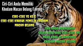Download lagu Ciri-Ciri Orang Di Dampingi Khodam Macan Belang/Loreng mp3 Download lagu Ciri-Ciri Orang Di Dampingi Khodam Macan Belang/Loreng mp3
