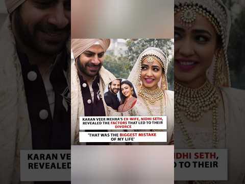 Karanveer Mehra wife #shorts #biggboss #karanveermehra