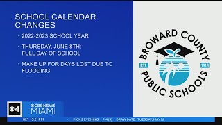 Broward County Public School calendar change: Last day of school will be full day, not early release