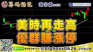 【大戶羅盤籌碼動能】 #謝宗霖1118，美時再走高 優群賺漲停 (圖)