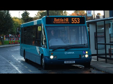 Front View: Arriva North East 2806 (YK08ERZ) Optare Solo/M950