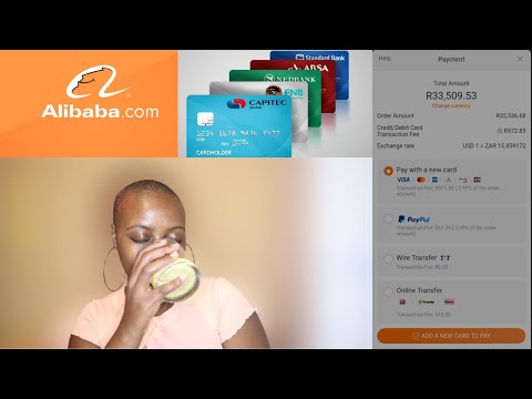 Part of a video titled How To Add Payment Method On Alibaba - YouTube