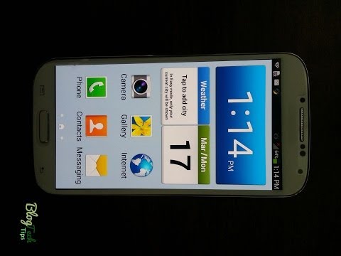 Disable Easy mode Samsung Galaxy S4