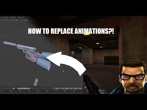 How to change\replace Half-Life or most Goldsrc game's weapon animation.