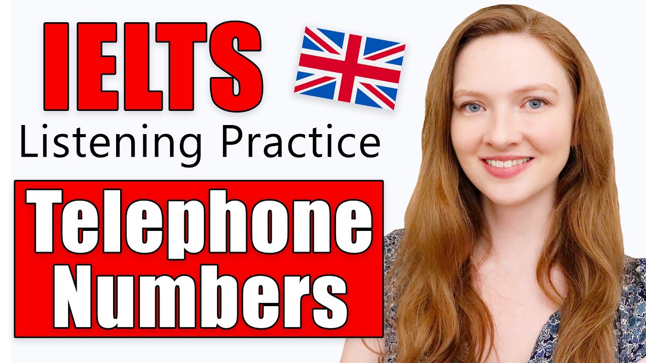 Listening Practice (IELTS) | Telephone Numbers (Telephone English)