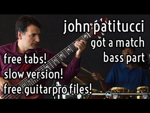 Lesson #18 // John Patitucci - Got a Match theme & bass part