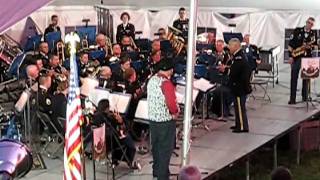 Devil Went Down to Georgia performed by Tim Kavanaugh and Vermont's 40th Army Band
