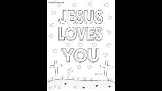 6 Jesus coloring pages for free #jesuschrist #coloringpages