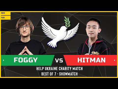 WC3 - HELP UKRAINE Charity Match - [NE] Foggy vs. Hitman [ORC]