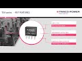 Traco Power TEA1 DC/DC Converter Series Introduction