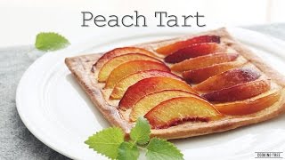 타르트 틀 없이 만든 복숭아 타르트!! 복숭아 파이 만들기 : How to make Peach Tart, Pie : ピーチパイ,タルト -Cooking tree 쿠킹트리