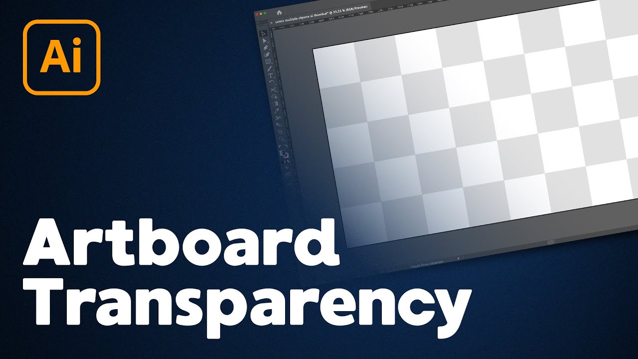 How to Make Artboard Transparent in Illustrator