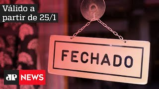 Governo de SP reclassifica o estado e impõe medidas mais restritivas