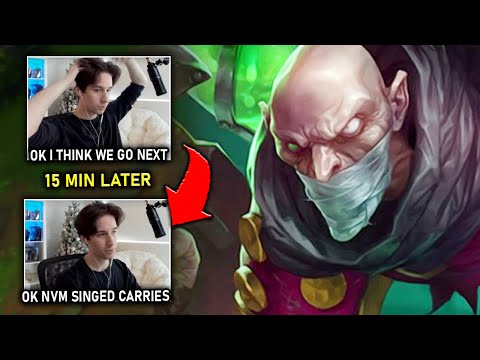 I carried crying toxic KatEvolved in high elo with my new Singed tech (Radiant Virtue)