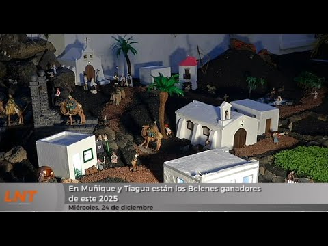 En Muñique y Tiagua están los Belenes ganadores de este 2025