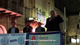 preview picture of video 'Comunali Alimena 2013 - Sesto comizio Stracci'