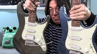 Video thumbnail for Unboxing Ibanez AZES31 Arctic Ocean Metallic & AZES40 Tungsten by TomoFujitaMusic