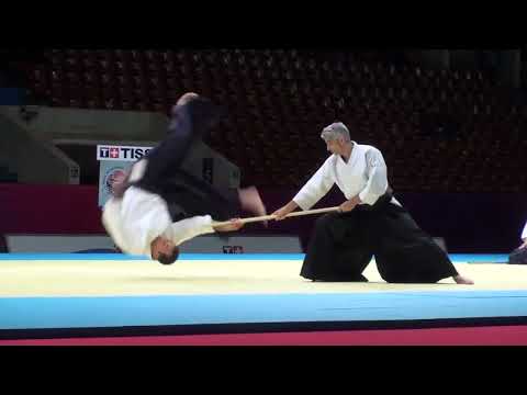 Aikido   Jo dori, Jo nage