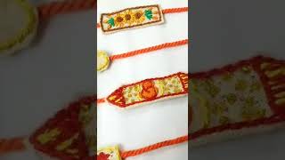 embroidery rakhi.