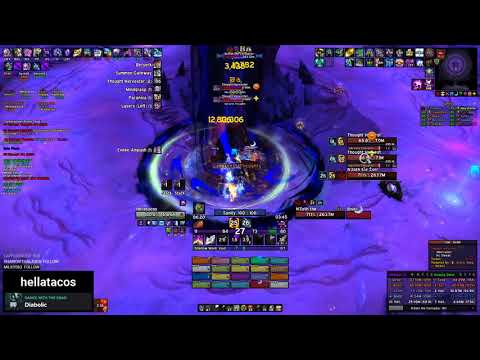 Mythic Ny'alotha - N'Zoth the Corruptor First Kill - Shadow Priest PoV