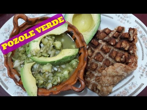 RECETA EXTREMADAMENTE DELICIOSO POZOLE VERDE ESTILO GUERRERO. Video