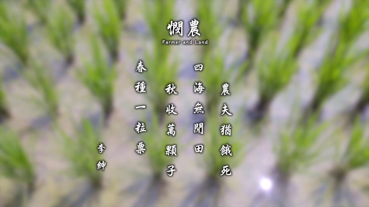 憫農