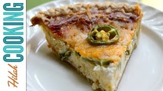 preview picture of video 'Jalapeño Popper Quiche - How To Make Quiche'