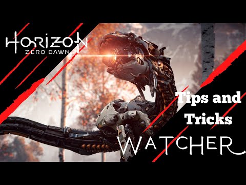 The BEST way to take down a Watcher in Horizon Zero Dawn - [HZD Tips and Tricks]