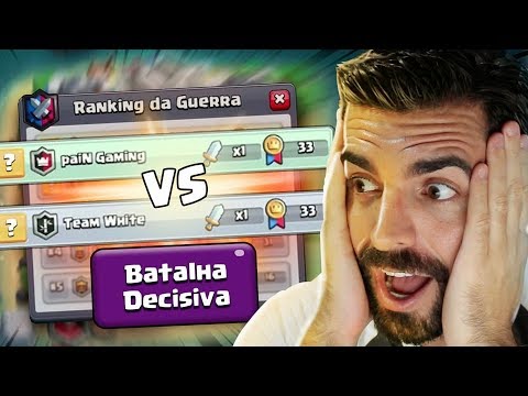 A GUERRA MAIS DIFÍCIL DE TODOS OS TEMPOS - CLASH ROYALE