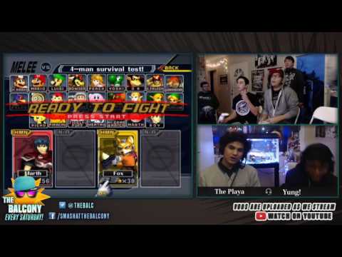 Melee @ the Balcony 82 - Winners R3 ft. Rabbit (Fox) VS Sergio (Marth)