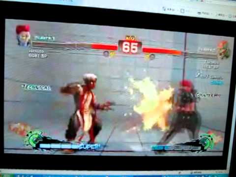 SUPER STREETFIGHT4 isesuto 四国(C.Viper) VS bokusapp (Bonchan)  Sagat  Part5